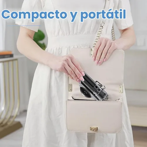 Vista 7 de Mini trípode magnético para selfie stick con control remoto inalámbrico, soporte de trípode portátil de 16.9 pulgadas para iPhone MagSafe Samsung