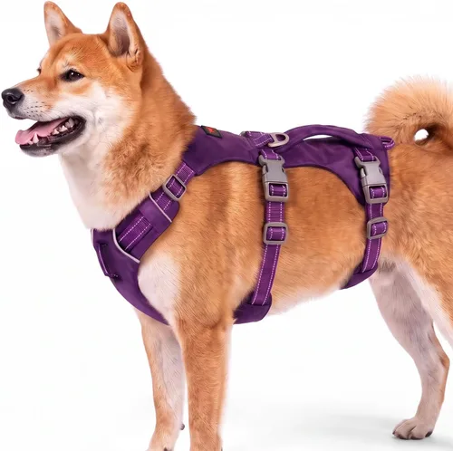 Vista 10 de Arnés para perro Tuff Pupper a prueba de escapes para perros extra pequeños Arnés ajustable ligero sin tirones Equipo multifuncional