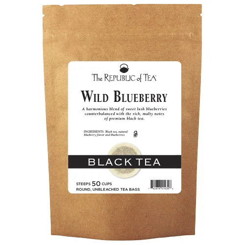 Vista 21 de The Republic of Tea, Té negro Brambleberry, 36 bolsas de té
