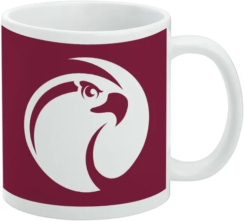Vista 17 de Taza de cerámica con el logotipo principal de la Universidad Rider, taza de regalo novedosa para café, té y bebidas calientes, 11oz, blanca
