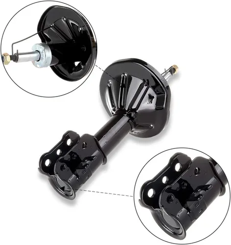 Vista 2 de ECCPP - Juego de 2 amortiguadores delanteros para Mazda 1998 1999 2000 2001 2002 para Mazda 626 334401 334402 Auto Shocks Sets Struts Kits