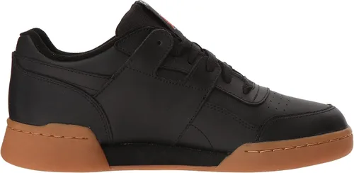Vista 6 de Reebok Classics Workout Plus MU DV4312 Tenis para hombre (rojo Cantónblanco)