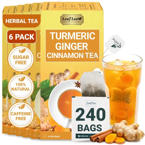 Vista 15 de LeafLea Bolsas de té de melón amargo natural, 40 bolsas de té de hierbas Cundeamor - Té de frutas Melon Amargo Gohyah Apoyo para el bienestar