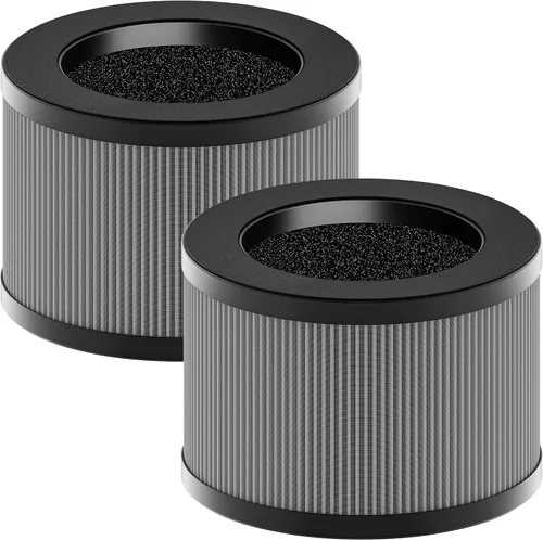 Vista 16 de MK01 y MK06 - Filtro de repuesto True HEPA compatible con purificador de aire Aroeve MK01, MK06, ToLife TZ-K1 y Kloudi DH-JH01, versión estándar