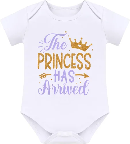 Vista 8 de Conjunto de ropa brillante para recién nacidas para niñas recién nacidas, mameluco de princesa + falda tutú + diadema de flores para sesión de fotos