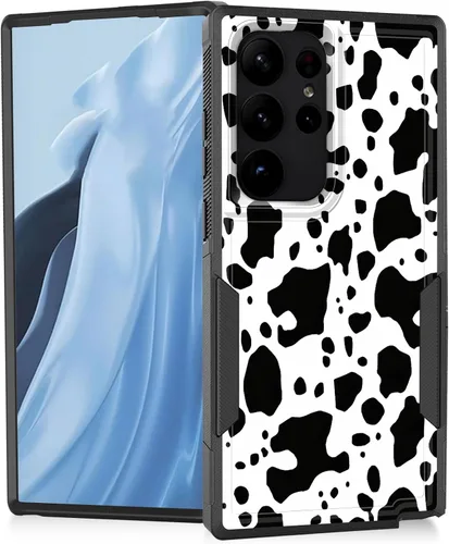 Vista 57 de Funda para Galaxy A14 5G, resistente de doble capa híbrida de policarbonato duro, goma suave, a prueba de golpes, funda protectora resistente