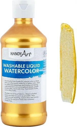 Vista 18 de Handy Art Pintura líquida lavable para acuarela, juego de 10