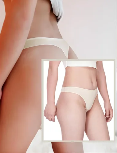 Vista 7 de KUKU PANDA Tangas de algodón para mujer, transpirables, no se ven atrevidas, tangas sexys para entrenamiento diario, paquete de 3