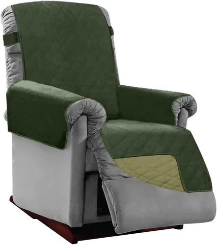 Vista 97 de Sofa Shield - Funda para sofá Loveseat con correa patentada, protector de cojín, funda reversible diseñada en EE. UU. resistente a manchas