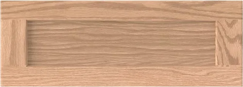 Vista 10 de Puerta de gabinete de cocina de roble inacabada estilo shaker de 11 x 18 pulgadas, reemplazo