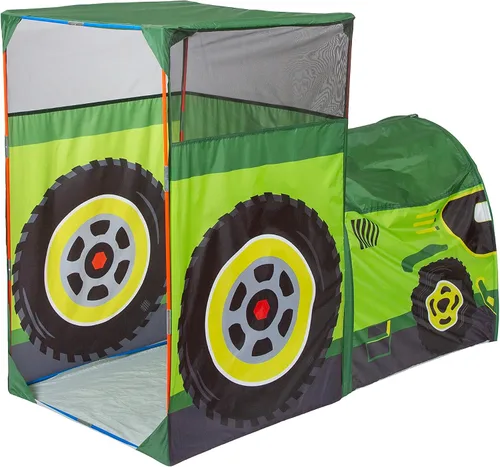 Vista 2 de Pacific Play Tents 20463 Tractor Play House Tent 56" x 45" x 28