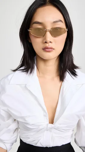 Vista 3 de Dolce & Gabbana Gafas de sol estrechas de metal