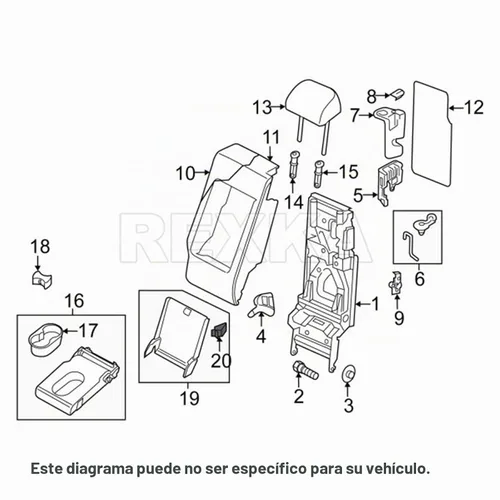 Vista 7 de Rexka Clip de resorte para panel de ajuste metálico, 30 unidades, 0.630 in, compatible con VW Audi 4A0-867-276A 30Pcs