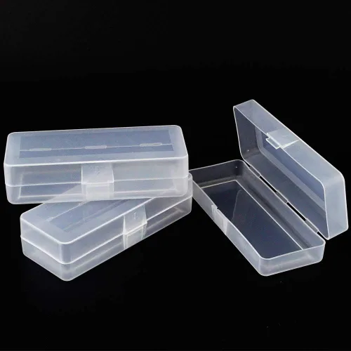 Vista 7 de Organizador de viaje para cosméticos de maquillaje, caja de lápices para brochas de papelería, píldoras, suplementos, portátil, 7.3 x 2.8 x 1.4