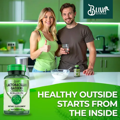 Vista 7 de BLIVA Lactobacillus Gasseri Cápsulas – L Gasseri – 50 mil millones de UFC por porción – Suplemento de L. Gasseri más alto de UFC – 90 cápsulas