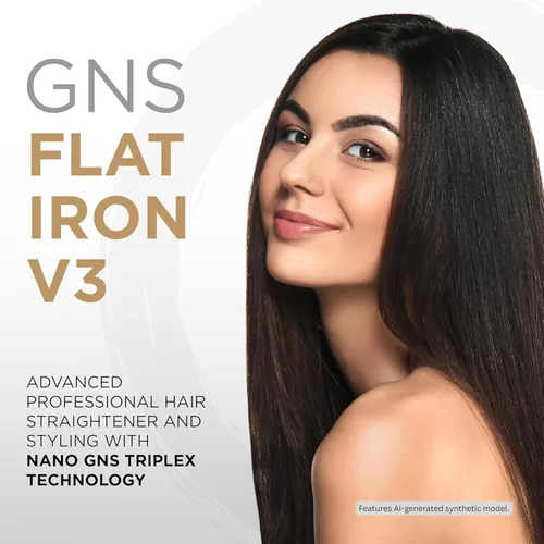 Vista 2 de COCCO GNS Flat Iron V3, Advanced Professional Hair Straightener