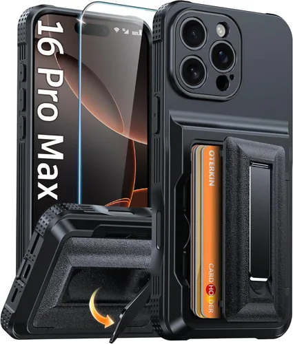 Vista 35 de Oterkin Funda para Google Pixel 10a con soporte magnético de giro de 360° [compatible con MagSafe] [antideslizante] [15 pies] a prueba de golpes