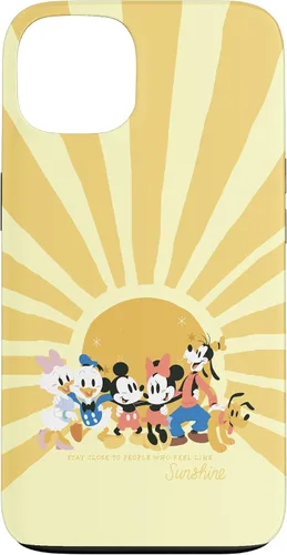 Vista 7 de iPhone 16 Disney Mickey y sus amigos Personas que se sienten como Sunshine Case