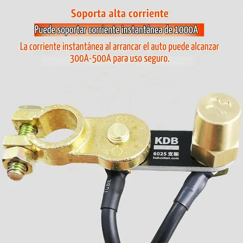 Vista 5 de Protector de batería de coche 12V, kit de interruptor de desconexión