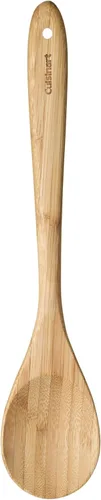 Vista 2 de Cuisinart CTG-BAM-2SP Green Gourmet - Cucharas sólidas y ranuradas de bambú, paquete de 2, 15.5" x 4.5" x 0.75