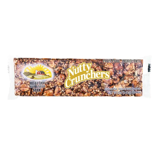 Vista 16 de Nutty Crunchers Barras grandes de ingredientes naturales (paquete variado (4 sabores), 12 barras King por caja)