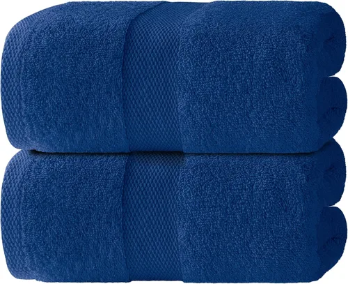 Vista 23 de Toallas de mano blancas clásicas para baño [paquete de 12] Toallas de mano de algodón a granel para gimnasio, cocina y spa, 16x27 pulgadas, toallas