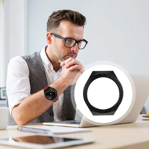 Vista 6 de Hemobllo 2 fundas protectoras para relojes inteligentes compatibles con Huawei GT 2E