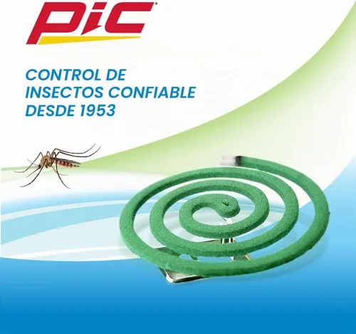 Vista 8 de PIC - Bobinas repelentes de mosquitos para espacios al aire libre, caja de 4 unidades, paquete de 3 (12 unidades en total)