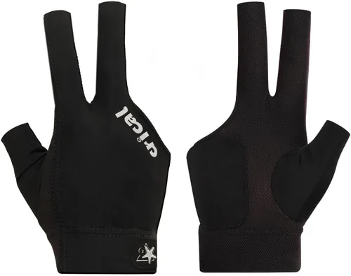 Vista 11 de CRICAL Guante de billar profesional para piscina, diseño de 3 dedos con licra gruesa y agarre antideslizante para hombres y mujeres, accesorios