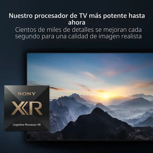 Vista 2 de Sony Serie X90L de TV 4K Ultra HD de 55 pulgadas: BRAVIA XR Full Array LED Smart Google TV con Dolby Vision HDR y características exclusivas