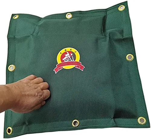 Vista 10 de Wing Chun Kung Fu - Bolsa de lona para colgar en la pared es adecuada para kickboxing y varios entrenamientos de boxeo. Blanco