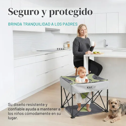 Vista 3 de Kidco gopod portátil bebé estación de actividad, Pistacho
