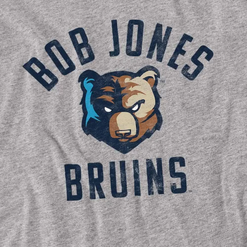 Vista 2 de Bob Jones University Official Bruins Logo Women's T Shirt