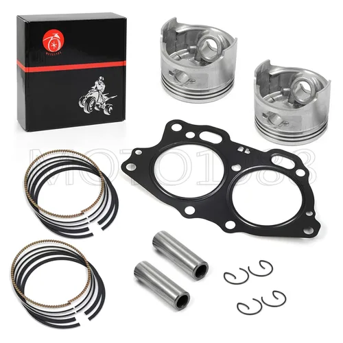Vista 2 de Kit de reconstrucción de sello de junta de pistón y anillo para extremo superior STD compatible con carrito de golf de gas EZGO de 4 ciclos 350cc
