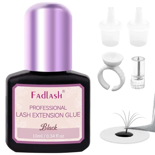 Vista 15 de FADLASH YY - Extensiones de pestañas prefabricadas con forma de Y, de visón sintético, con volumen, ruso, fácil de colocar en forma de Y