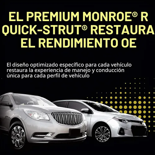 Vista 2 de Monroe Quick-Strut 139105 Conjunto de puntal de suspensión y resorte helicoidal para Chevrolet Silverado 1500