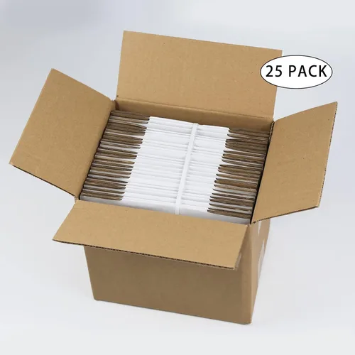 Vista 7 de SUNLPH Cajas de envío blancas de 4 x 4 x 4 pulgadas, cajas pequeñas de cartón corrugado, paquete de 25