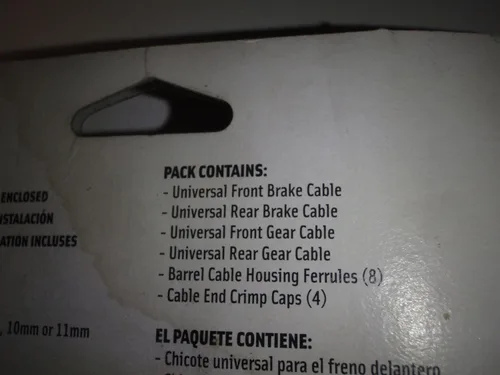 Vista 2 de Bell PITCREW - Kit de cambio de cable para bicicleta