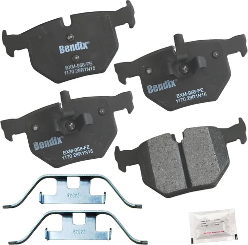 Vista 235 de Bendix Priority1 CFC154 - Juego de pastillas de freno de disco para Avanti II, Century, LeSabre, Regal, Riviera, chasis comercial, DeVille
