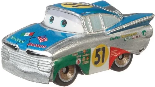 Vista 2 de Cars Disney Pixar - Mini corredores de metal Willys Butte Race Series