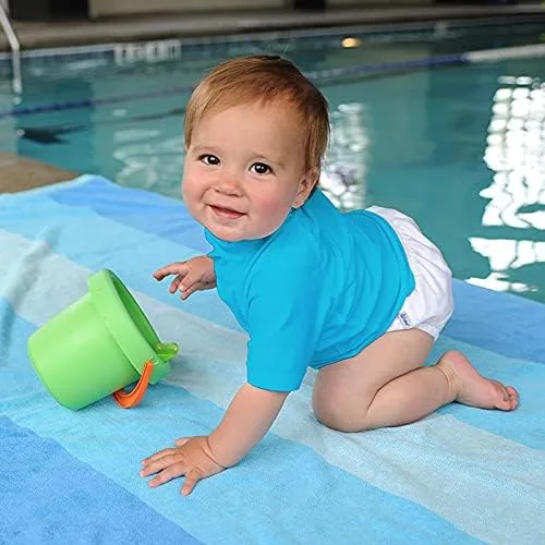 Vista 4 de i play. Baby-Boys Snap Reusable Swim Diaper