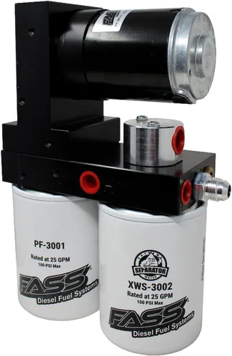 Vista 3 de Bomba de combustible diesel FASS TSD08100G Serie Titanium Signature 100GPH para Dodge Cummins 5.9L 1998.5-2004