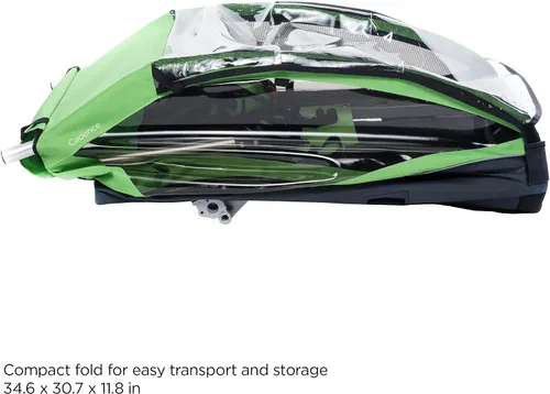 Vista 9 de Thule Cadence - Remolque de bicicleta de 2 asientos