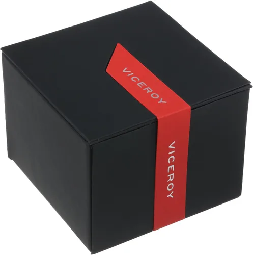 Vista 3 de Viceroy Reloj de hombre 46503-25 con bisel de acero inoxidable negro chapado en iones, Moderno