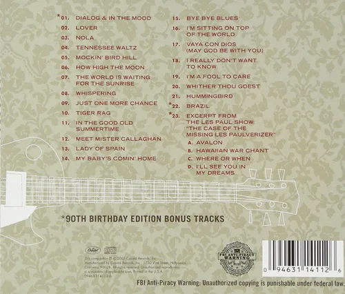 Vista 2 de The Best of the Capitol Masters 90th Birthday Edition