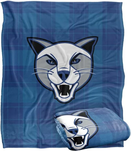Vista 75 de LOGOVISION St John's University Campus Plaid Spirit Silky Touch Manta súper suave 36 x 58 pulgadas