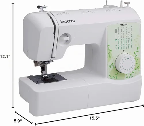 Vista 4 de Brother SM2700 Máquina de coser de brazo libre de 27 puntadas