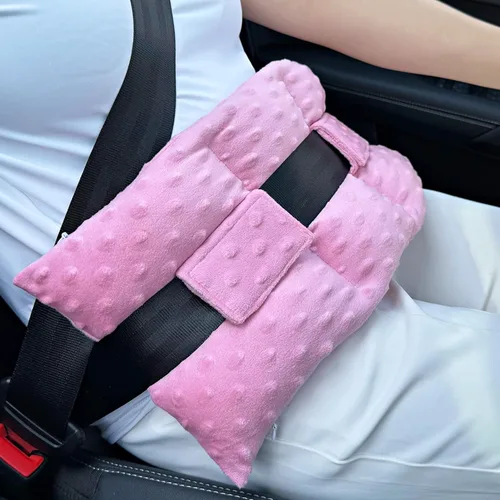 Vista 12 de Almohada para cinturón de seguridad de ostomía, protector de conducción de ostomía, protector de ileostomía de urostomía, no aprieta, suministros