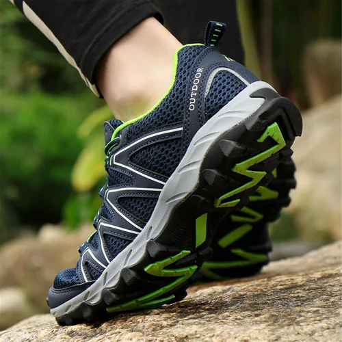 Vista 7 de RUNMAXX Mens Hiking Shoes Womens Fishing Aqua Water Shoes Outdoor Sneakers Quick Drying Mesh Barefoot