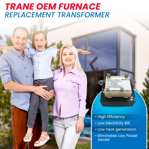 Vista 6 de 4011F-3 Trane OEM Horno Reemplazo Transformador de 24 voltios 50/60Hz 40VA Compatible con hornos/Equipo HVAC Reemplaza TRR-1729 TRR1729 TRR01729